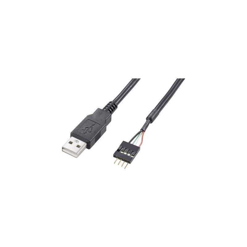 Akasa usb 2.0 cavo di collegamento [1x spina a usb 2.0 - 1x spina