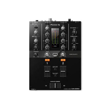 Mixer pioneer dj djm-250mk2 a 2 canali pro
