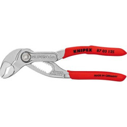 Pinza regolabile per tubi e dadi 27 mm 125 mm 25 mm knipex cobra
