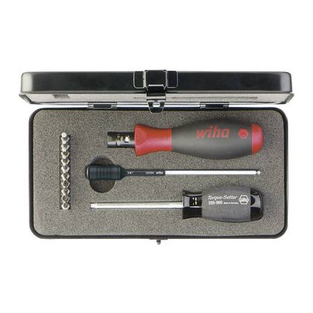 Officina e meccanica kit cacciaviti dinamometrici 13 parti wiha torquevario-s
