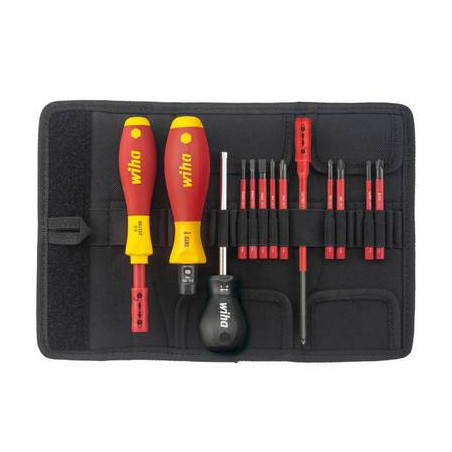 Vde kit cacciaviti dinamometrici 13 parti wiha torquevarios 0.8 -