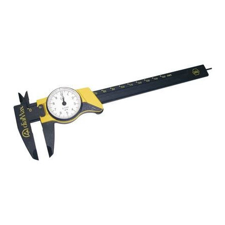 Dialmax 31439 wiha calibro con indicatore ad orologio 150 mm [31439]