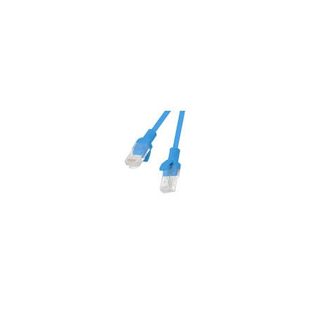 Cavo di rete patch lanberg rj45 - rj45 0.5m cat.5e blu [pcu5-10cc-0050-b]