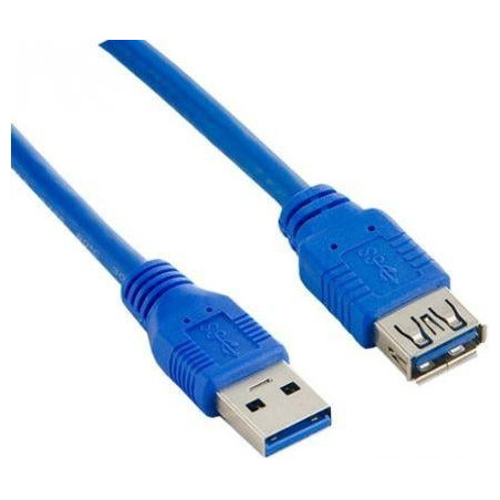 Cavo lanberg usb 3.0 m/usb 3.0 f 1,8m blu [ca-us3e-10cc-0018-b]