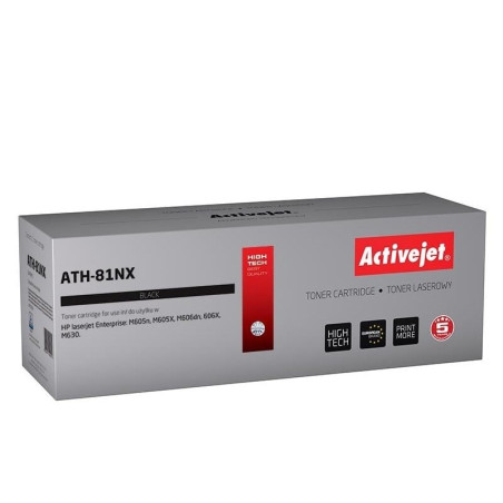 Toner activejet (sostitutivo hp 81x cf281x supreme 25 000 pagine