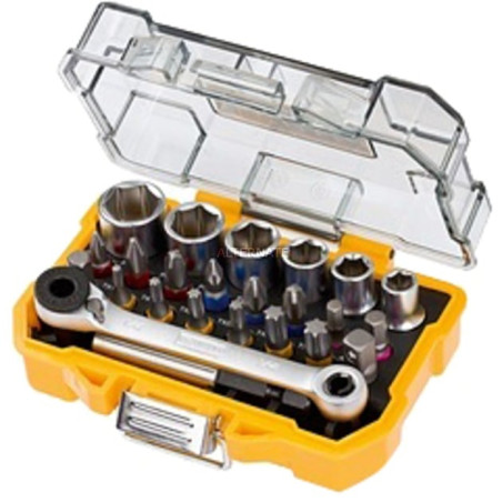 Set inserti/bussole dewalt dt71516-qz per trapano 24 pezzi [dt71516-qz]