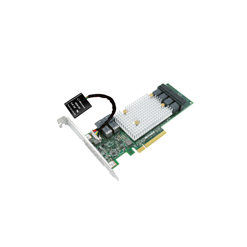 Scheda adaptec smartraid 3154-24i 4gb sas 24 hdd sgl. [2294700-r]