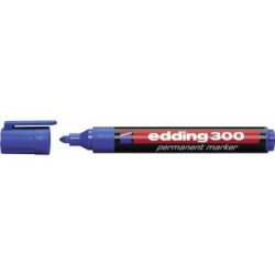Marcatore permanente edding 300 1,5-3 mm blu punta tonda [4-300003]