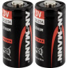 Batteria per fotocamera cr-123a litio ansmann cr17335 1375 mah