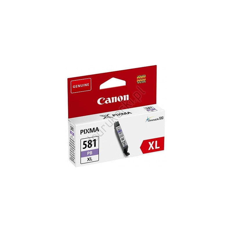 Cartuccia activejet per canon 11ml blu [acc-581pbnx]