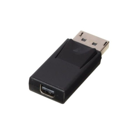 Adattore lindy displayport a mini-displayport m/f nero [41089]