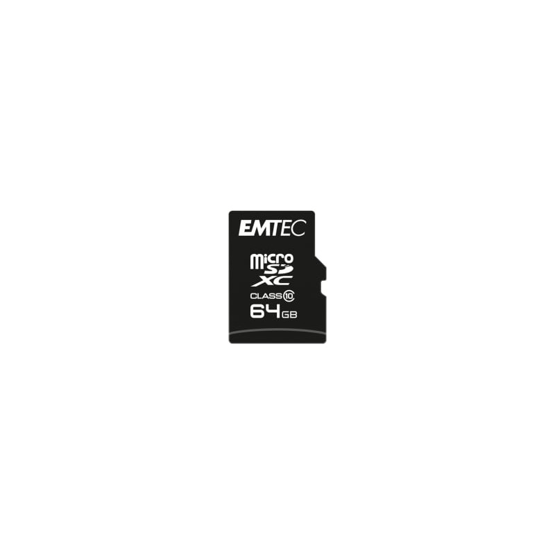 64gb scheda micro sd emtec sdhc class10 [ecmsdm64gxc10cg]