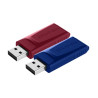 Pen drive 16gb verbatim slider usb2.0 2 pezzi [49327]