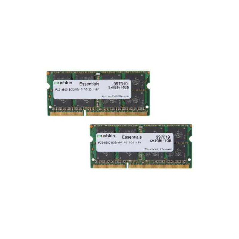 Ram so-dimm ddr3-1066 16gb mushkin essential k2 [997019]
