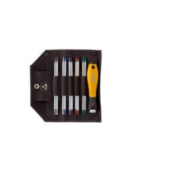 Kit di punte intercambiabili per giraviti esd 11 parti wiha system