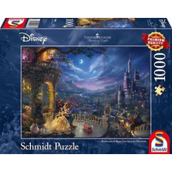 Schmidt spiele 59484 puzzle - disney la bella e la bestia [59484]
