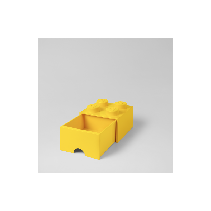 Contenitore portagiochi room copenhagen lego 4inserti giallo [rc40051732]