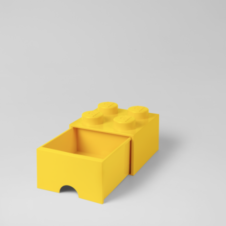 Contenitore portagiochi room copenhagen lego 4inserti giallo [rc40051732]