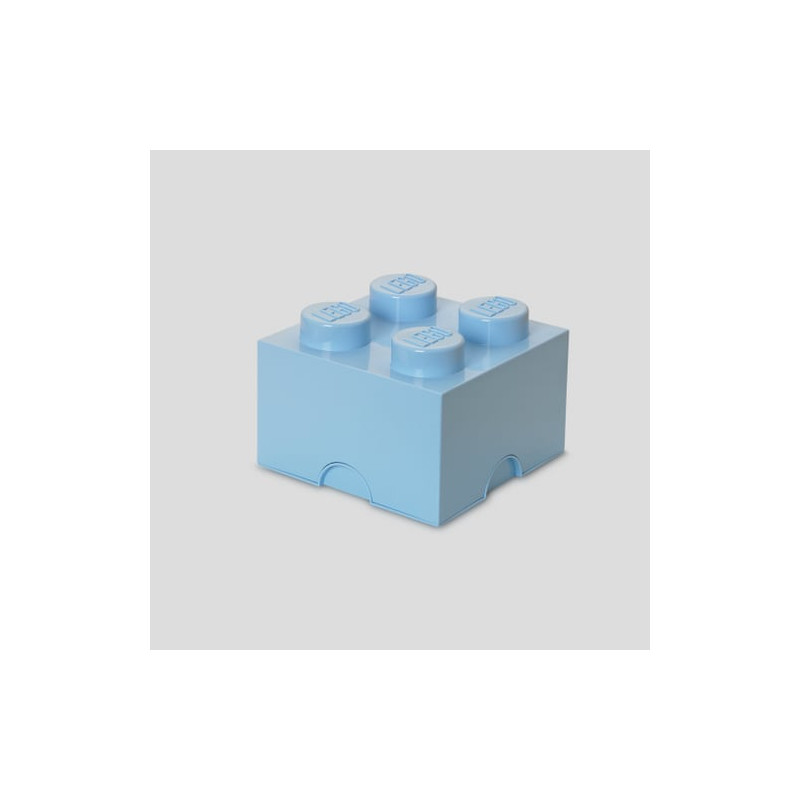 Contenitore room copenhagen mattone lego brick da 4 azzurro [rc40031736]