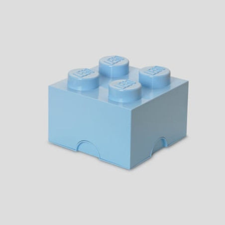 Contenitore room copenhagen mattone lego brick da 4 azzurro [rc40031736]