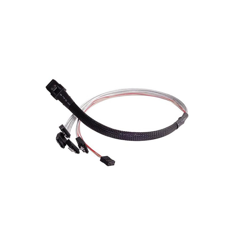 Cavo silverstone sst-cps03 mini-sas a sata, 50cm