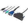 Cavo per console kvm 1 porta vga