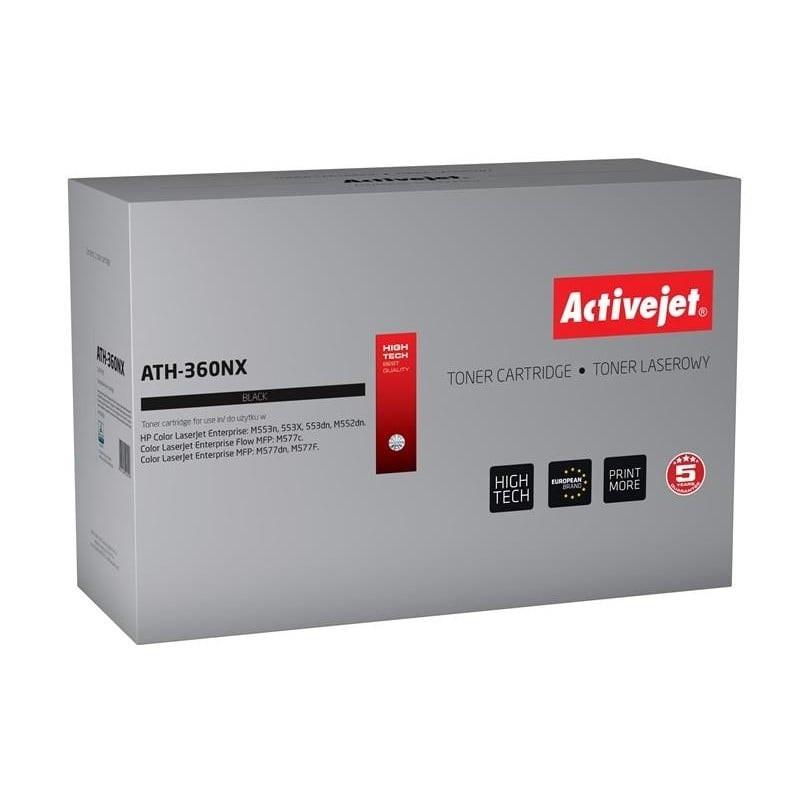 Toner activejet ath-360nx per hp 508x 12500 pagine nero [ath-360nx]