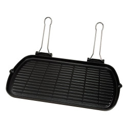 Bistecchiera ghisa ilsa maxidietella 27x50 [ilsa]