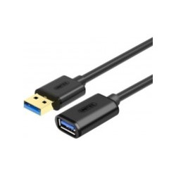 Cavo unitek usb usb2.0 a-a m/f 5m nero [y-c418gbk]