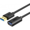 Cavo unitek usb usb2.0 a-a m/f 5m nero [y-c418gbk]