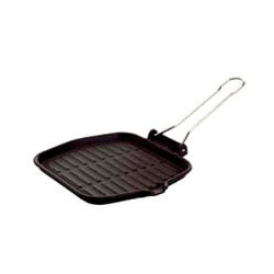 Bistecchiera ilsa monodietella in ghisa 20x20 [ilsa]