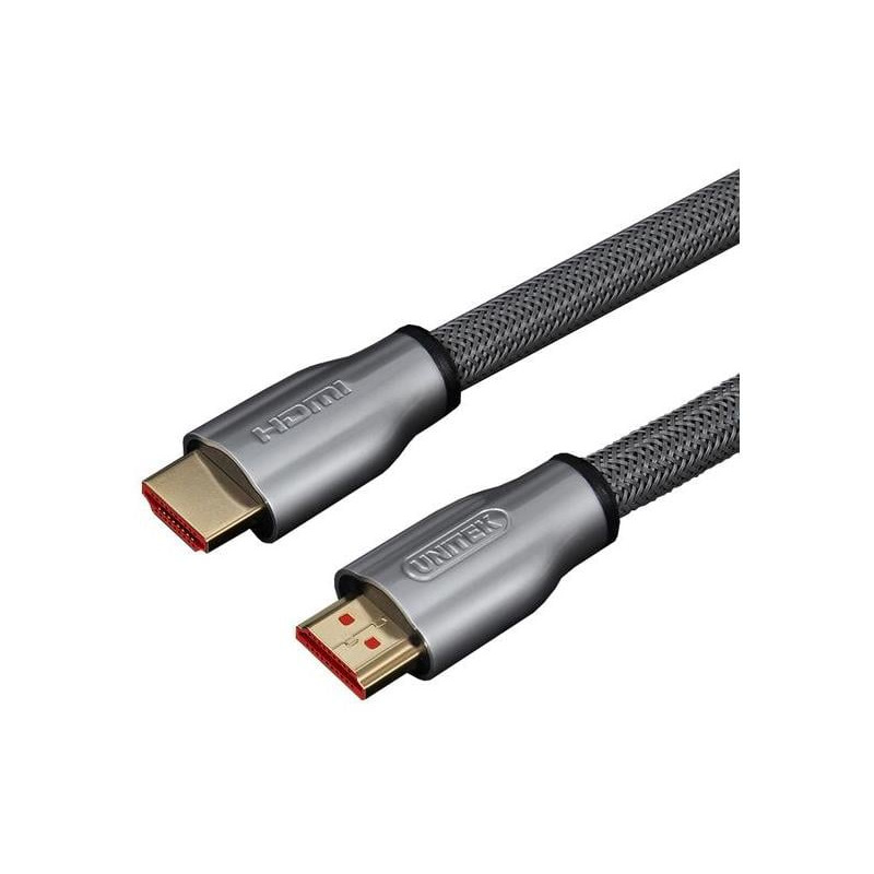 Cavo unitek lux hdmi v.2.0 m/m 1,0m braid, oro, [y-c136rgy]