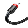 Cavo baseus usb-a a usb-c, 1m, grigio-nero [catklf-bg1]