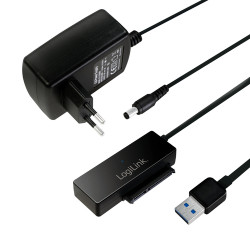 Adattatore logilink per cavo usb 3.0 nero [au0050]