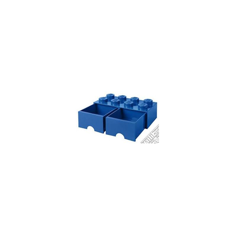 Contenitore room copenhagen lego brick drawer 8 blu [rc40061731]