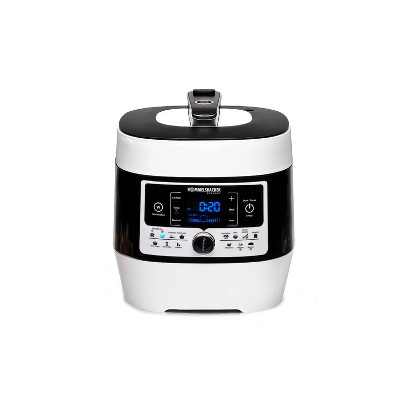 Robot da cucina rommelsbacher 1000w bianco/nero [md 1000]