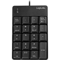 Tastierino numerico usb logilink id0184 nero [id0184]