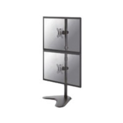 Supporto da scrivania newstar per 2 display lcd - colore nero