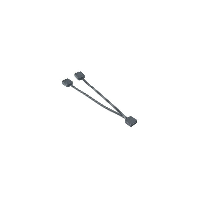 Cavo splitter akasa indirizzabile rgb led 12cm [ak-cbld08-12bk]