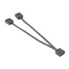 Cavo splitter akasa indirizzabile rgb led 12cm [ak-cbld08-12bk]