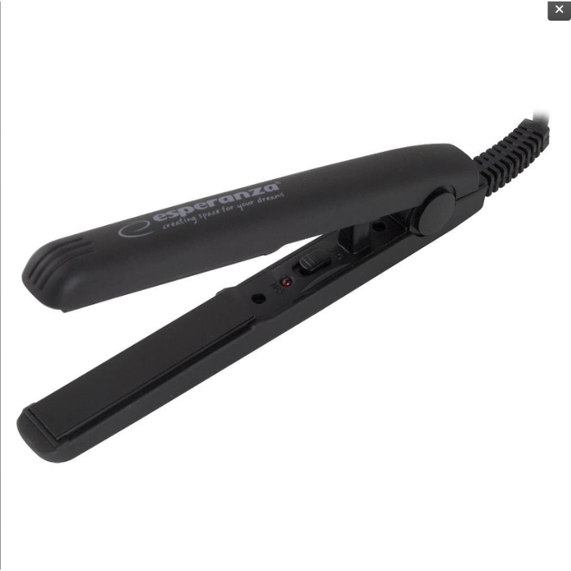 Piastra lisciante elizabeth - nero - esperanza [ebp008 -