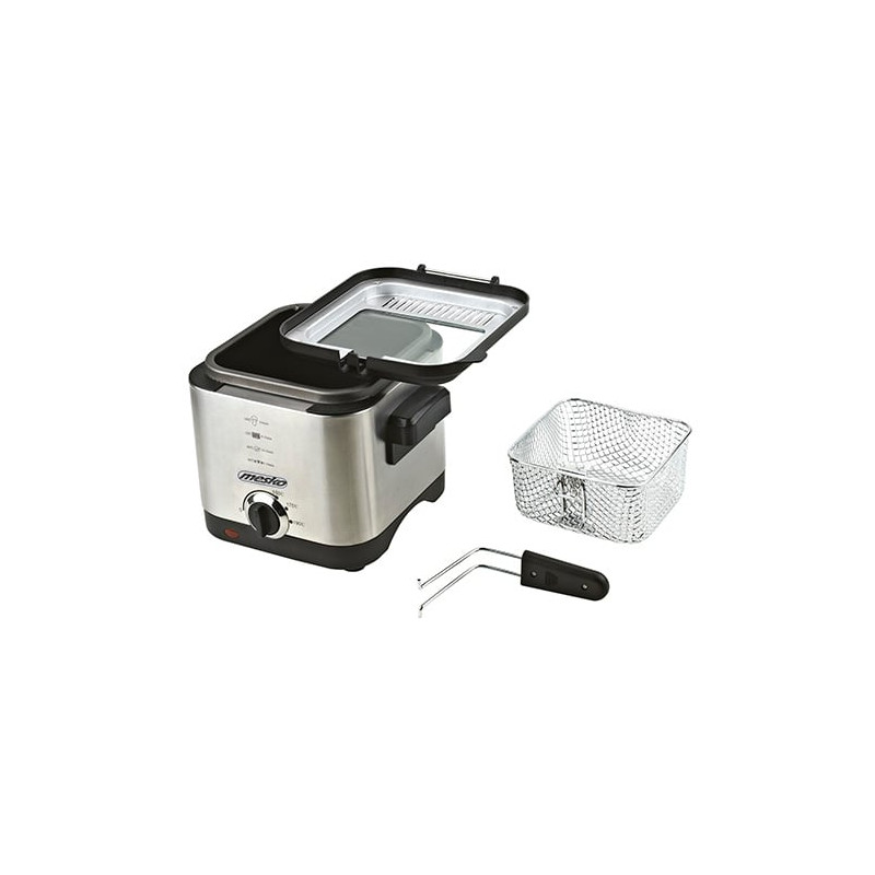 Friggitrice mesko ms 4910 (1,5 l 0,5 kg 900 w argento) [ms 4910]