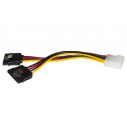 Cavo link 1 x molex m a 2 x sata f, 15cm [lkcsata02]