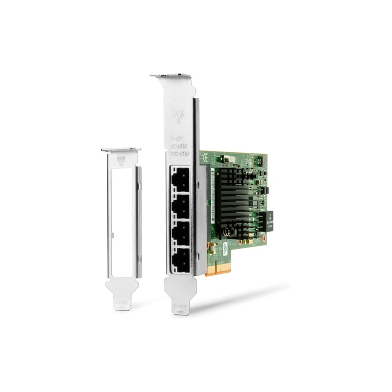Scheda di rete intel i350-t4 hp da 1gb a quattro porte [w8x25aa]