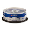 Confezione blu-ray bd-r m-disc verbatim 4xcb 25gb 25st