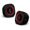 Altoparlanti nilox atlantis land soundpower 410 5w nero/rosso [p003-c03-b]
