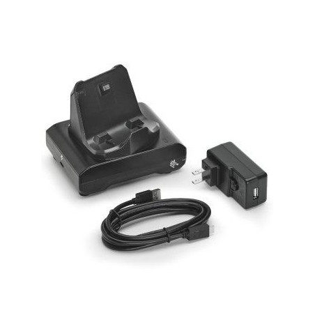 Base appoggio e ricarica zebra con 1slot ethernet zq320 [crd-mpm-1schgeu1-01]