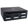 Cassettiera exacompta toolbox mini nero [319714d]