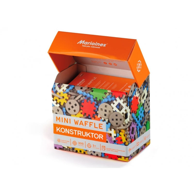 Marioinex - mini waffle costruttore 300 [wimnxm0uc002271]