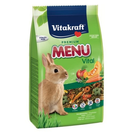 Menu vital vitakraft per conigli nani 25542